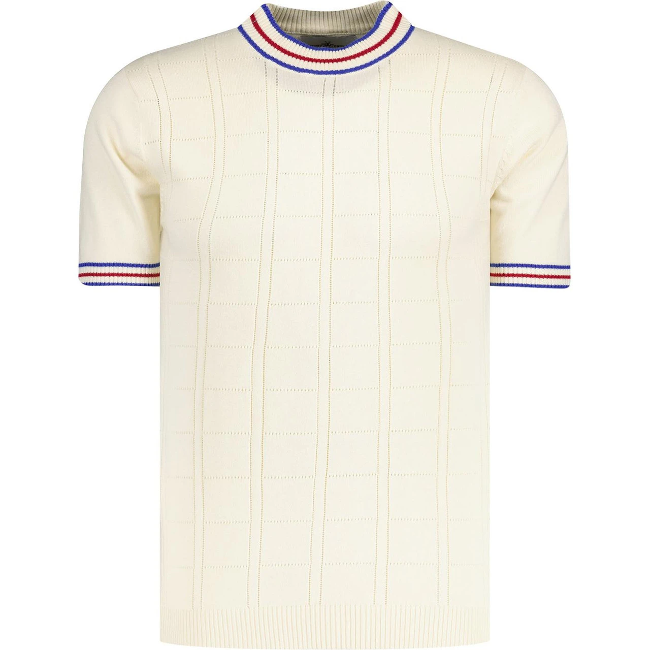 Wilson MADCAP Mod Turtleneck Pointelle Knit Top PB 7 Wilson MADCAP Mod Turtleneck Pointelle Knit Top PB - Image 5