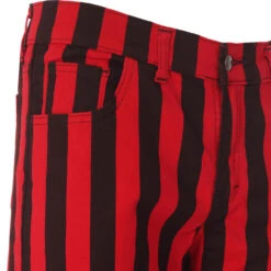 Holy Roller Retro Stripe Flares B/W -Cheap Outfits For Man Store medcap holy roller black red 031 98799.1664879879 2