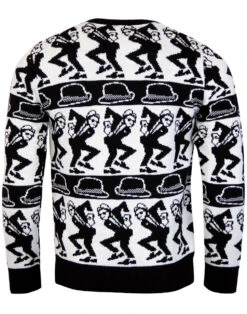 Ska Fairisle Retro Mod Intarsia Rudeboy Jumper -Cheap Outfits For Man Store ska fairisle 2 tone jumper 02 81769.1661338561